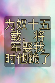 为奴十五载,将军娶我时他跪了封面