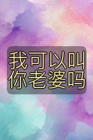 我可以叫你老婆吗封面