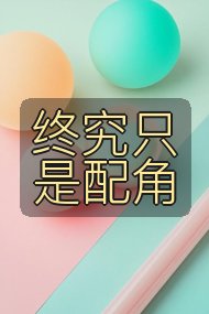 终究只是配角封面