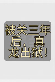 被关三年后，真龙出狱！封面