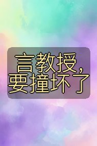 言教授,要撞坏了封面