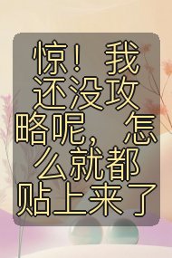 惊!我还没攻略呢,怎么就都贴上来了封面
