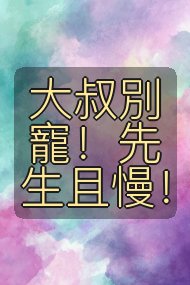 大叔別寵！先生且慢！封面