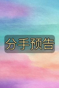 分手预告封面