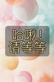 哈啾！请等等封面